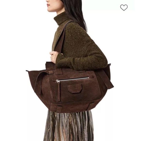 All Saints Handbags - Allsaints Perez Suede Bag